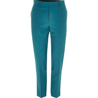 River Island Mensteal Skinny Fit Suit Trousers
