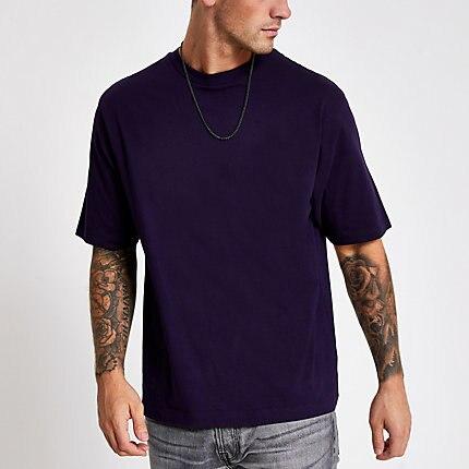 River Island Mens Short Sleeve Oversized Fit T-shirt