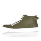 River Island Mensgreen Textured Lace-up Trainers