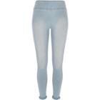 River Island Womens Light Wash Denim High Waisted Leggings