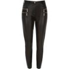River Island Womens Leather-look Superskinny Trousers