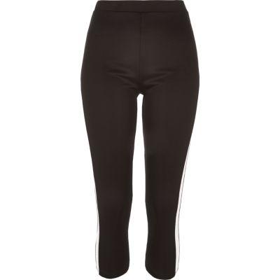 River Island Womens Side Panel Capri Leggings