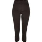 River Island Womens Side Panel Capri Leggings