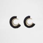 River Island Womens Tassel Hoop Earrings