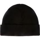 River Island Mensblack Knitted Beanie Hat