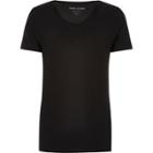 River Island Mens Scoop V-neck Muscle Fit T-shirt
