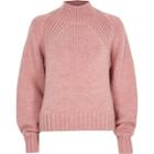 River Island Womens High Neck Chunky Knit Sweater
