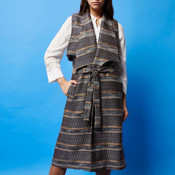 River Island Womens Ri Studio Sleeveless Trench Coat