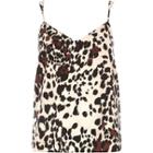 River Island Womens Animal Print V-neck Cami