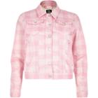 River Island Womens Design Forum Floral Print Denim Jacket