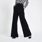 River Island Womens Double Button Wide Leg Pull On Pants