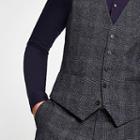 River Island Mens Farah Check Vest