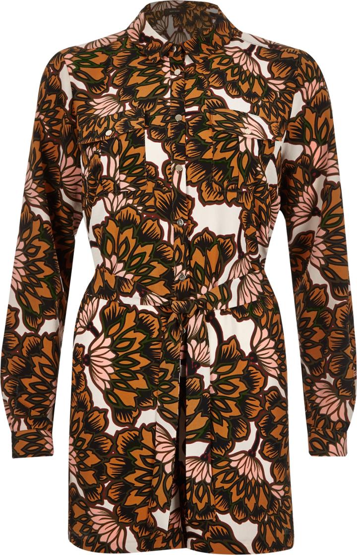 River Island Womens Retro Floral Print Playsuit
