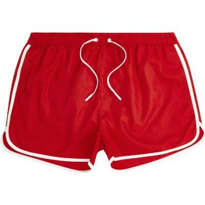 River Island Mens Runner Swim Shorts