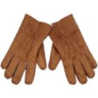 River Island Mensbrown Suede Lined Gloves