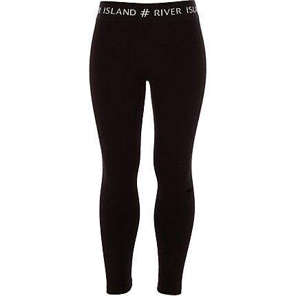 River Island Girls #ri Waistband Leggings