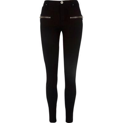 River Island Womens Zip Pocket Skinny Fit Pants