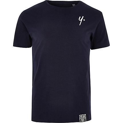 River Island Mens Year Dot T-shirt