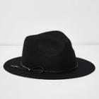 River Island Mens Felt Fedora Hat
