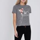 River Island Womens Petite Floral Embroidered T-shirt