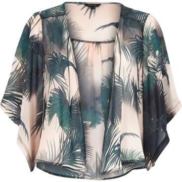 River Island Womens Palm Tree Print Kimono