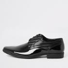 River Island Mens Patent Embossed Derby Shoes