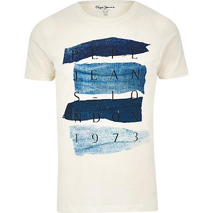 River Island Mens Pepe Jeans Slim Fit '1973' T-shirt