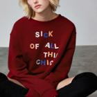 River Island Womens Ashish 'sick Of All This' Jumper