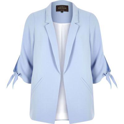 River Island Womens Tie Cuff Blazer