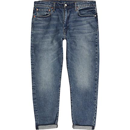Mens Levi's Slim Fit Roll Hem Jeans