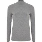 River Island Womens Brushed Rib High Neck Top