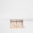River Island Womens Rose Gold Card Holder