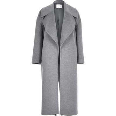 River Island Womens Wool Blend Oversized Coat