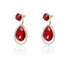 River Island Womens Gem Drop Front And Back Earrings