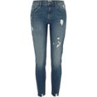 River Island Womens Alannah Ripped Relaxed Skinny Jeans