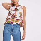 River Island Womens Parrot Print Tank Top