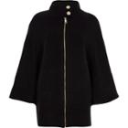 River Island Womens Cape Sleeve Funnel Neck Knit Cape