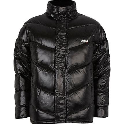 Mens Schott Nylon Padded Jacket