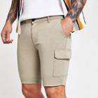 River Island Mens Sid Skinny Stretch Utility Short