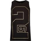 River Island Mensblack 26 Million Number Printk
