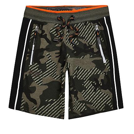 River Island Mens Superdry Camo Swim Shorts
