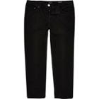 River Island Mens Dean Straight Cropped Jeans