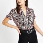 River Island Womens Print Fill Neck Shell Top
