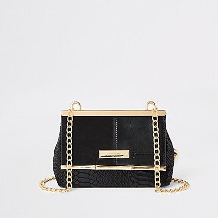 River Island Womens Flap Front Mini Cross Body Bag