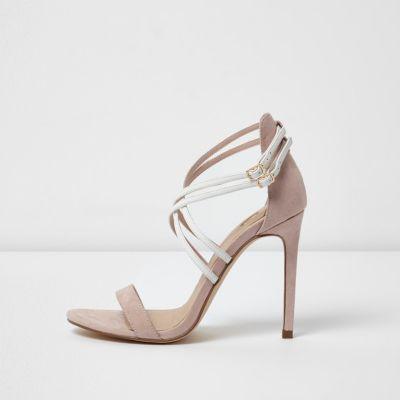 River Island Womens Wide Caged Sandals