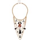 River Island Womens Gold Tone Statement Necklace