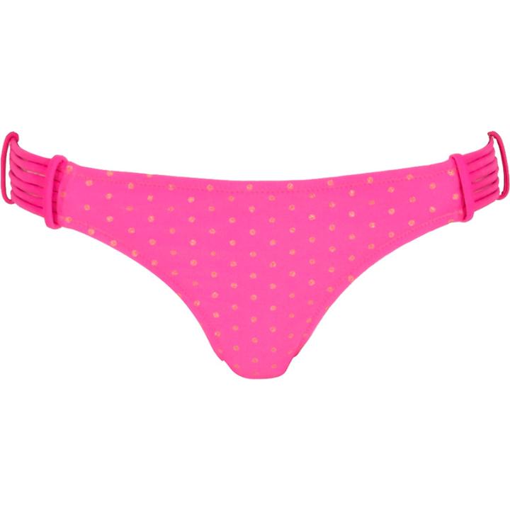 River Island Womens Metallic Polka Dot Bikini Bottoms