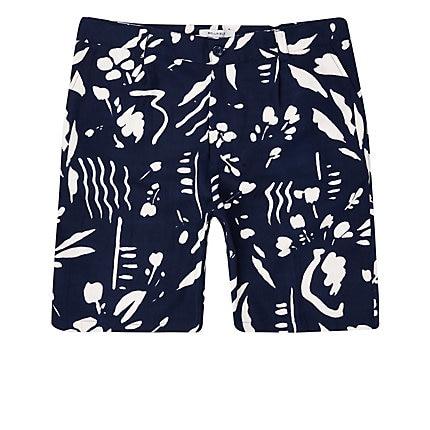Mens Bellfield Printed Chino Shorts