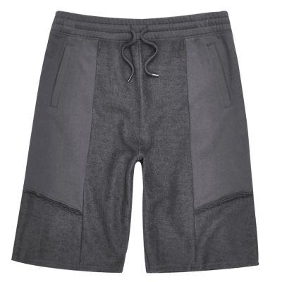 River Island Mens Patch Panel Shorts
