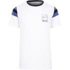 River Island Mens White 'ninety Eight' Slim Fit T-shirt